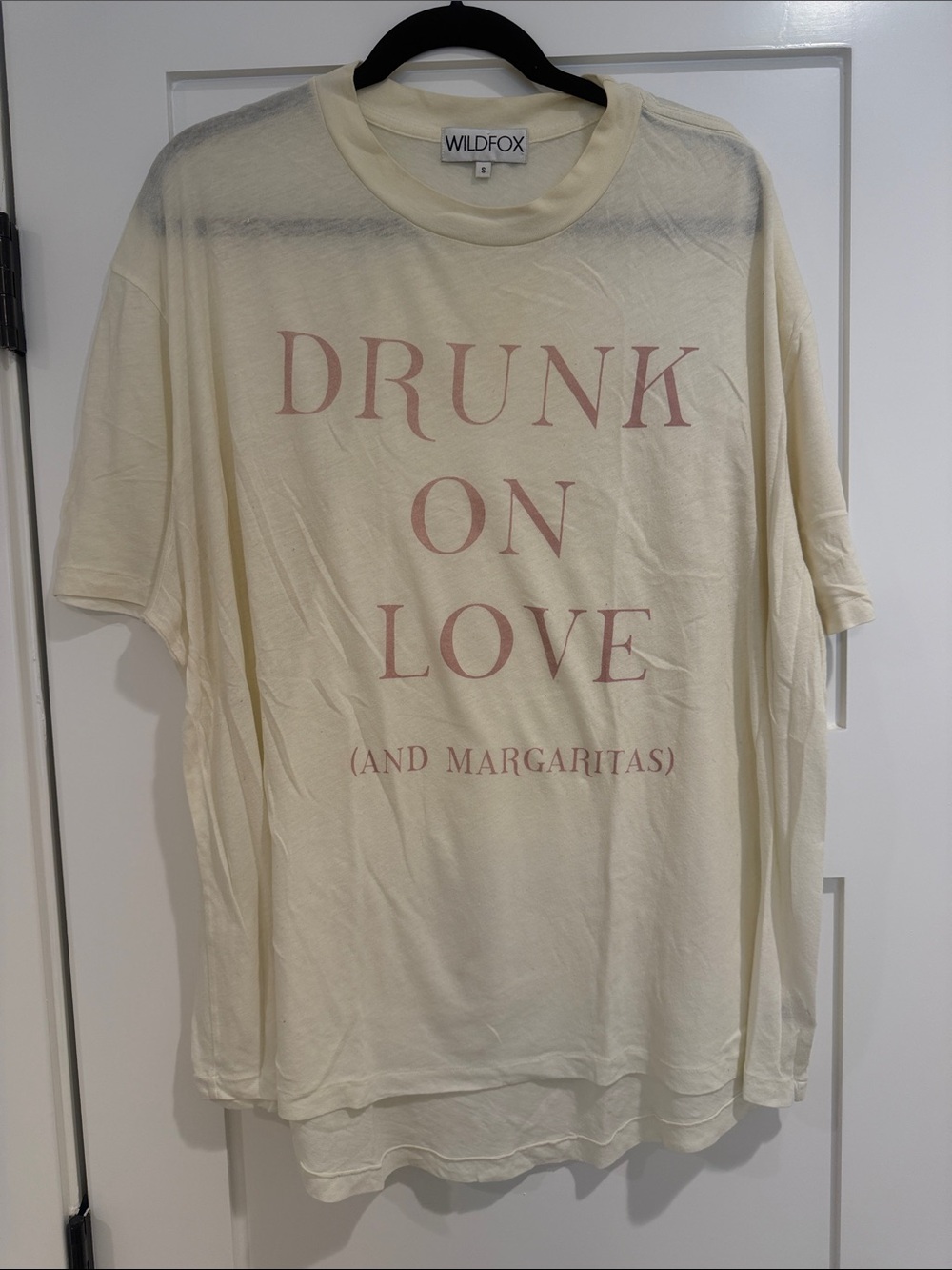 Wildfox Cream Graphic Tee